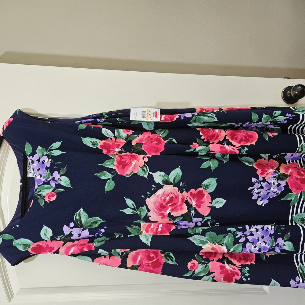 J Howard Floral Sleeveless Dress